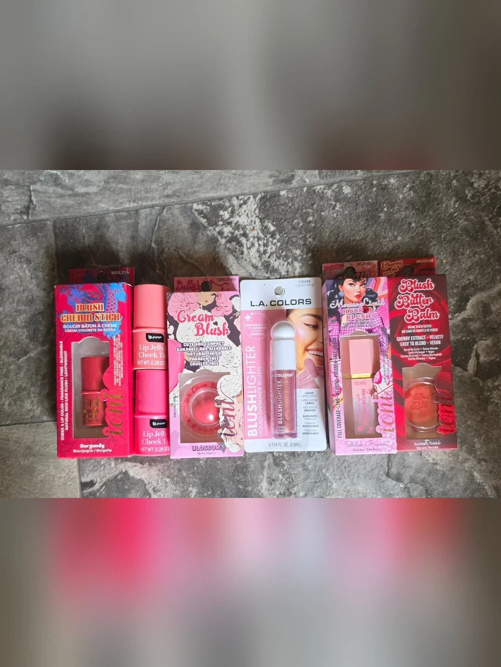 Ioni Blush Balm, Blush Stick, Jelly Tint, LA Colors Blushlighter & More
